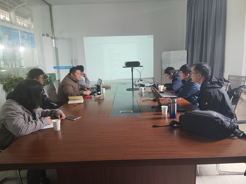 长沙矿山院计电检测中心的专家团队应邀莅临湖南晟科赛斯科技有限公司